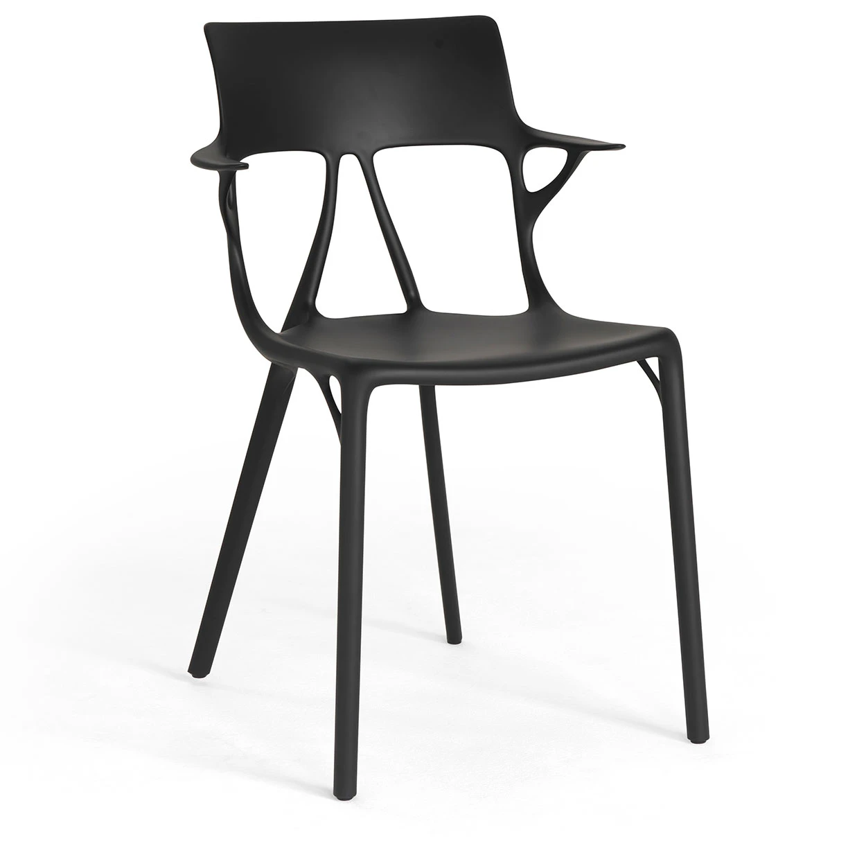 Kartell A.I. Stol - Stolar Återvunnen Termoplastisk Teknopolymer Svart