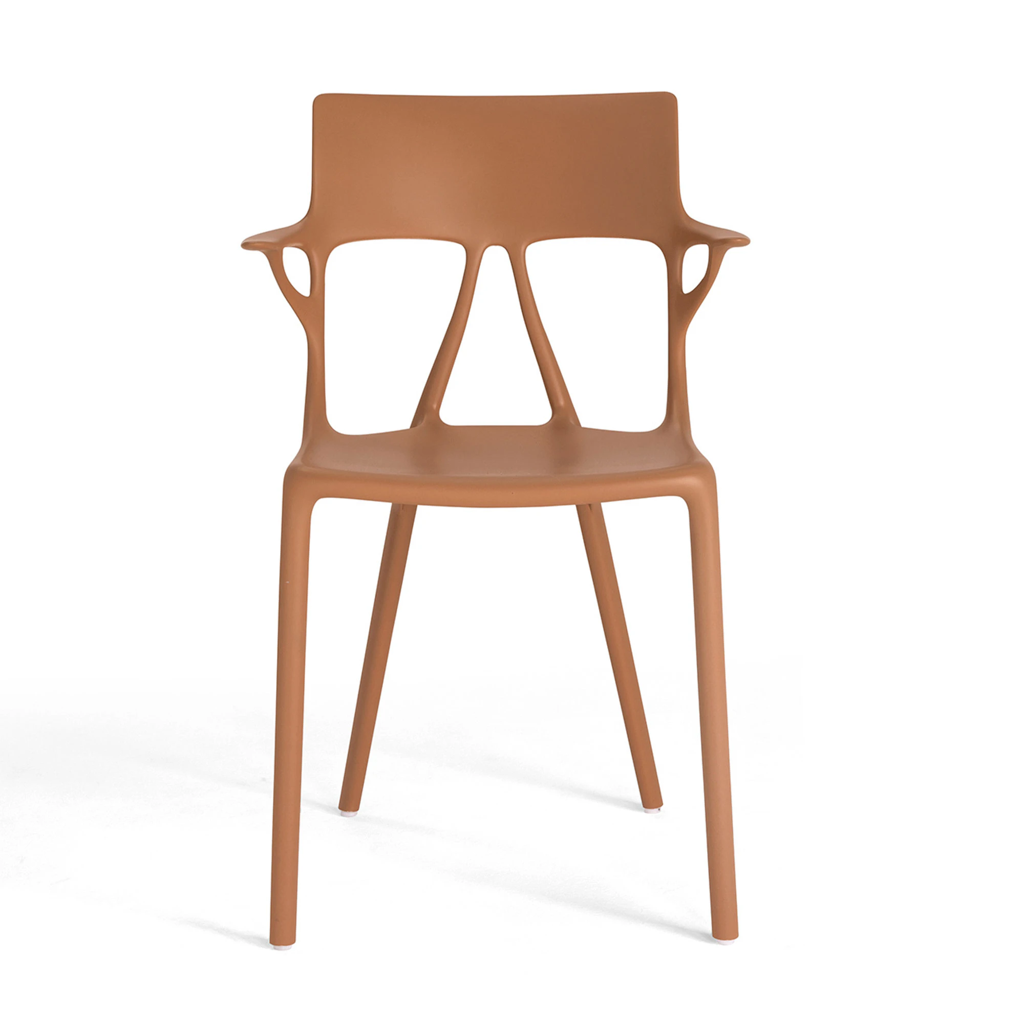 Kartell A.I. Stol - Stolar Återvunnen Termoplastisk Teknopolymer Brun