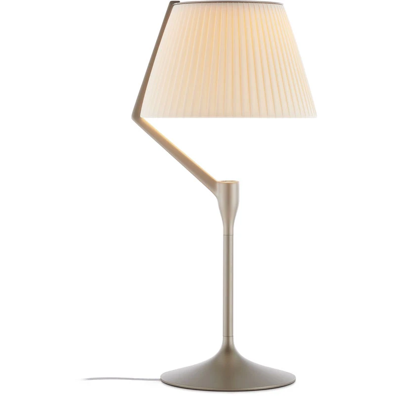 Kartell Angelo Stone Bordslampa - Bordslampor Aluminium Champagne