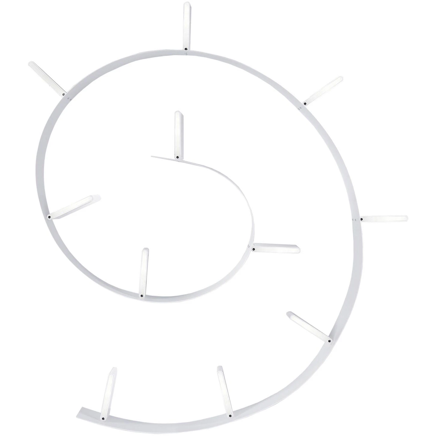 Kartell Bookworm Bokhylla Medium - V&auml;gghyllor Pvc Vit