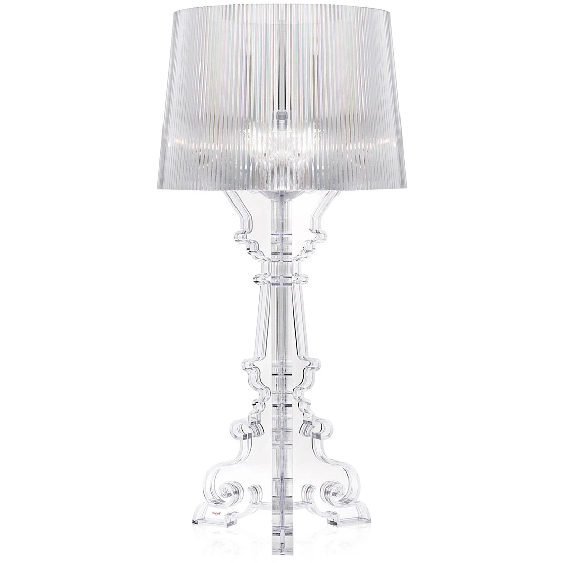Kartell Bourgie Bordslampa - Bordslampor Polykarbonat 2.0 Klar