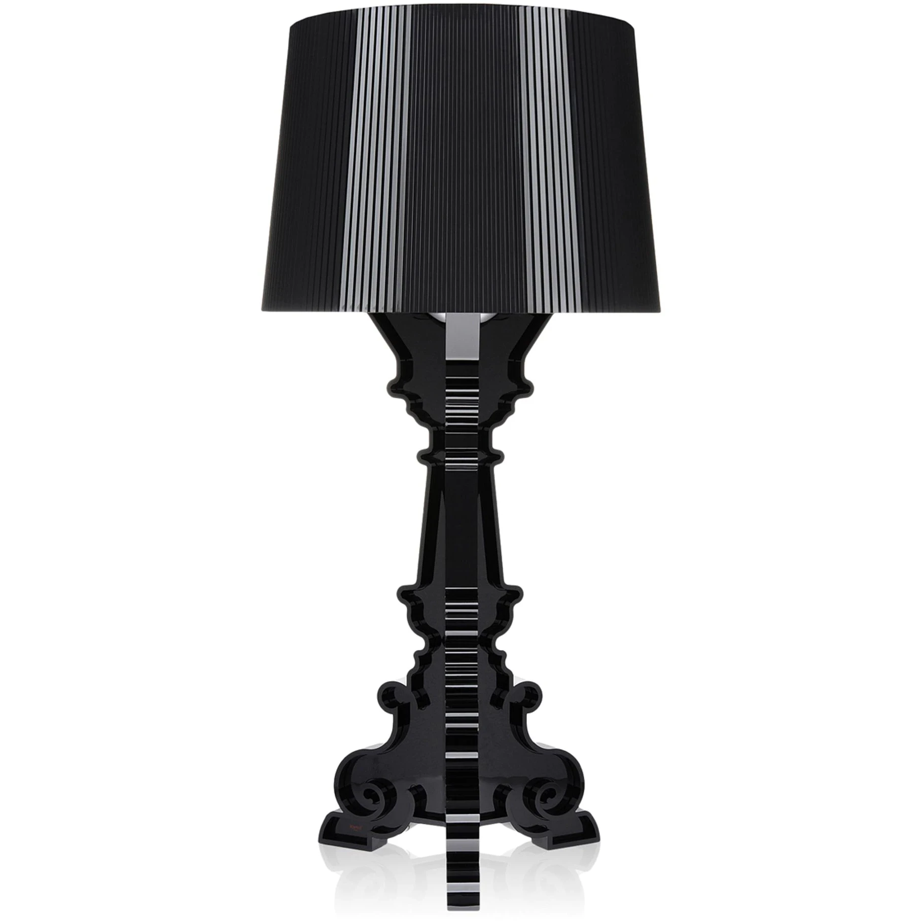 Kartell Bourgie Bordslampa - Bordslampor Polykarbonat 2.0 Svart