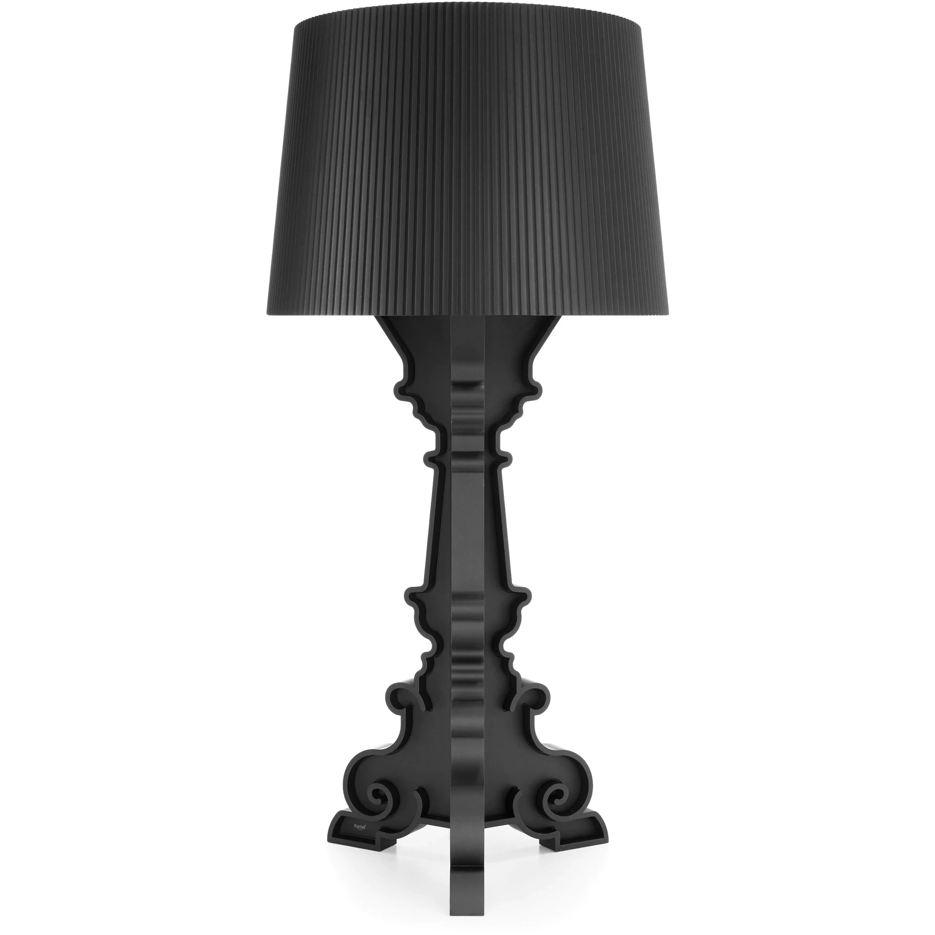 Kartell Bourgie Bordslampa Matt Svart - Bordslampor Polykarbonat 2.0 Mattsvart