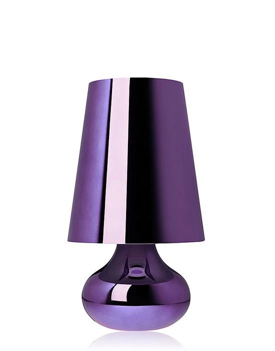 Kartell Cindy Lampa - Bordslampor Abs-plast Lila
