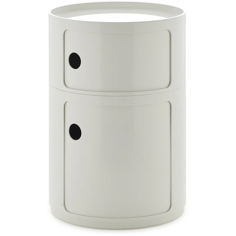 Componibili New Big Förvaring Med 2 Fack, Vit