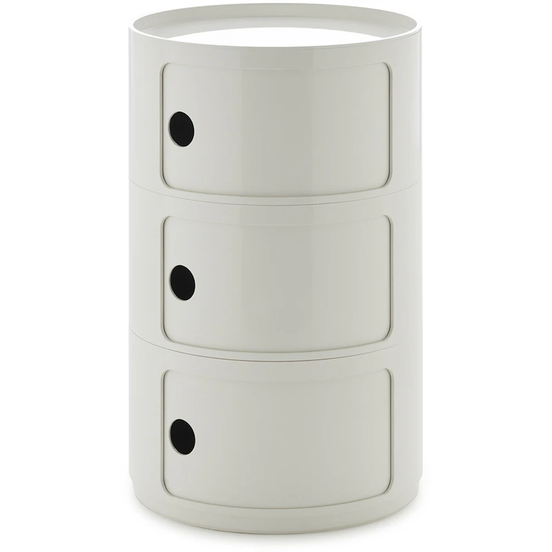 Componibili New Big Förvaring Med 3 Fack, Vit