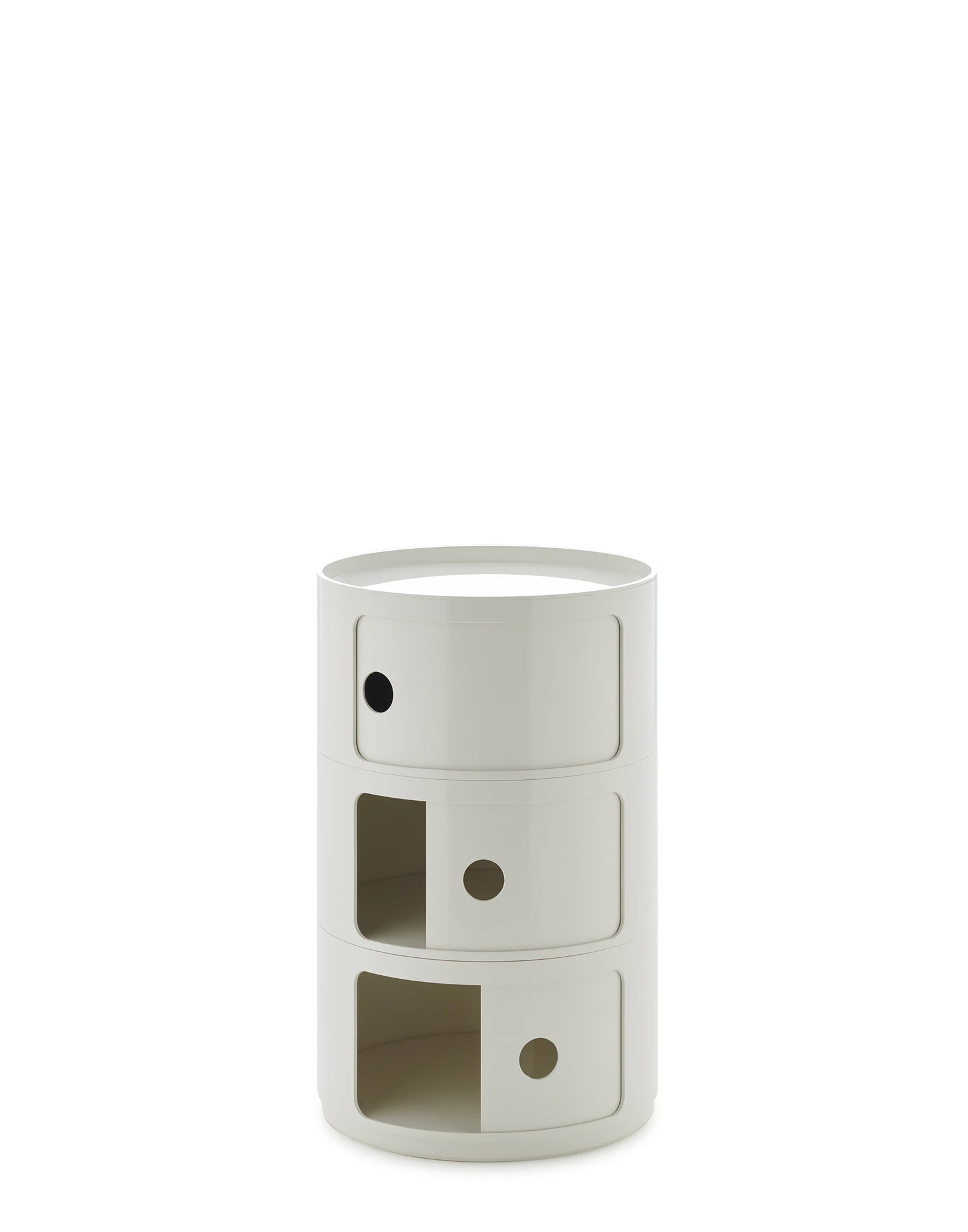Kartell Componibili New Big Förvaring Med 3 Fack, vit från Kartell, bild 4