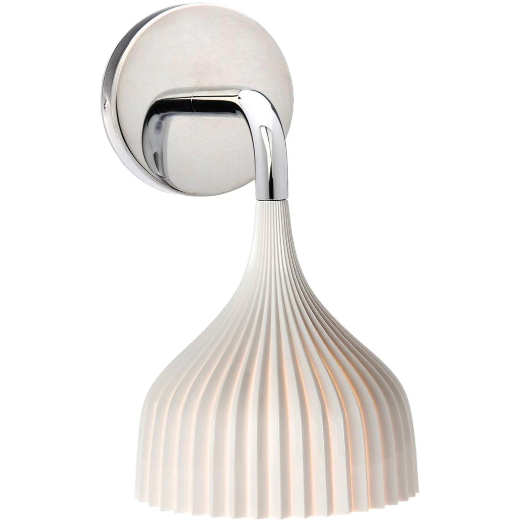 Kartell &Egrave; V&auml;gglampa - V&auml;gglampor Polykarbonat 2.0 Vit
