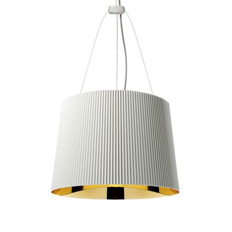 Gè Pendel, Vit / Guld