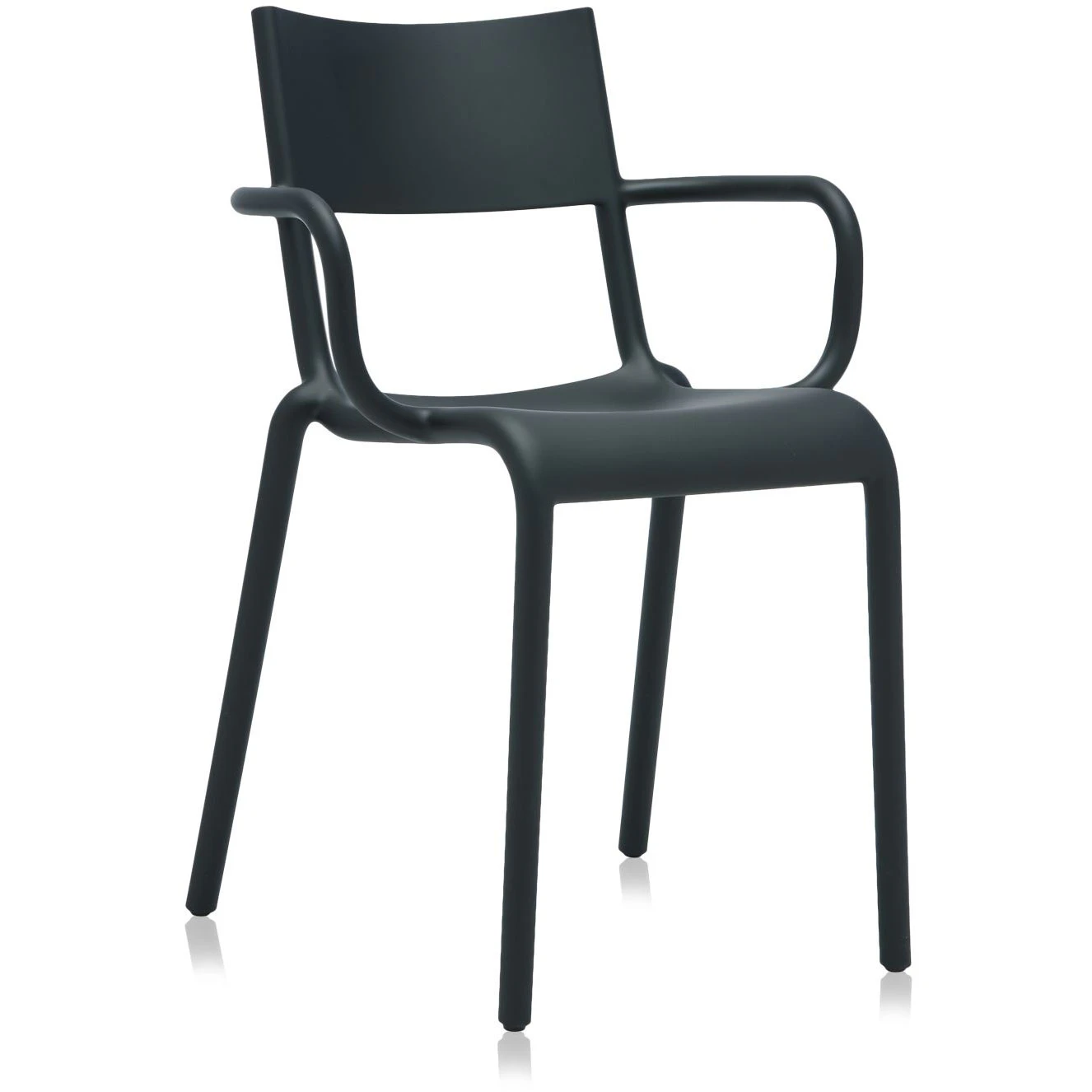 Kartell Generic A Stol - Stolar Polypropylen Svart