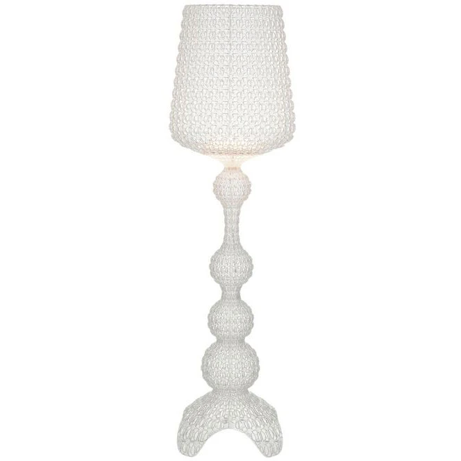 Kartell Kabuki Golvlampa - Golvlampor Termoplastisk Teknopolymer Klar