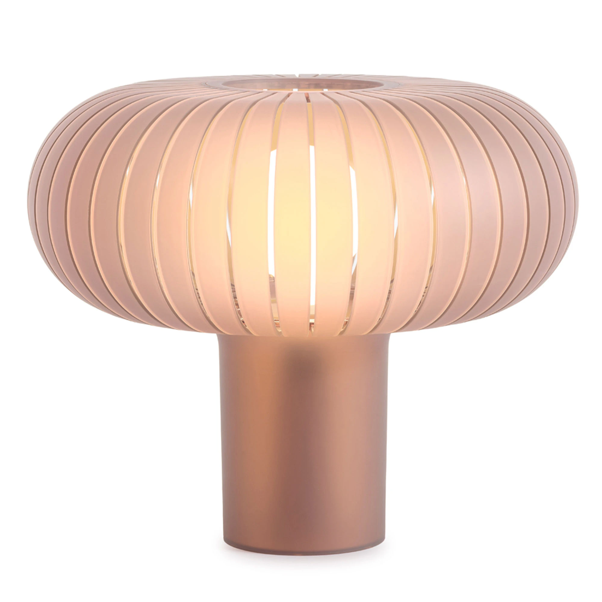 Kartell Teresa Frozen Bordslampa - Bordslampor &Aring;tervunnen Pmma Rosa