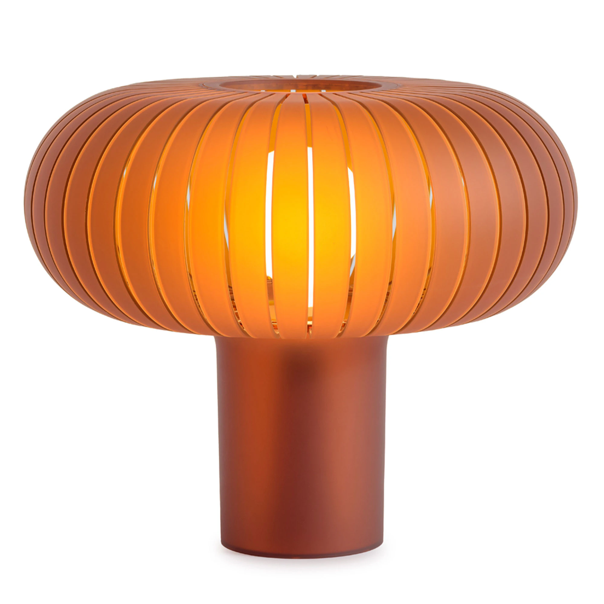 Kartell Teresa Frozen Bordslampa - Bordslampor &Aring;tervunnen Pmma Amber