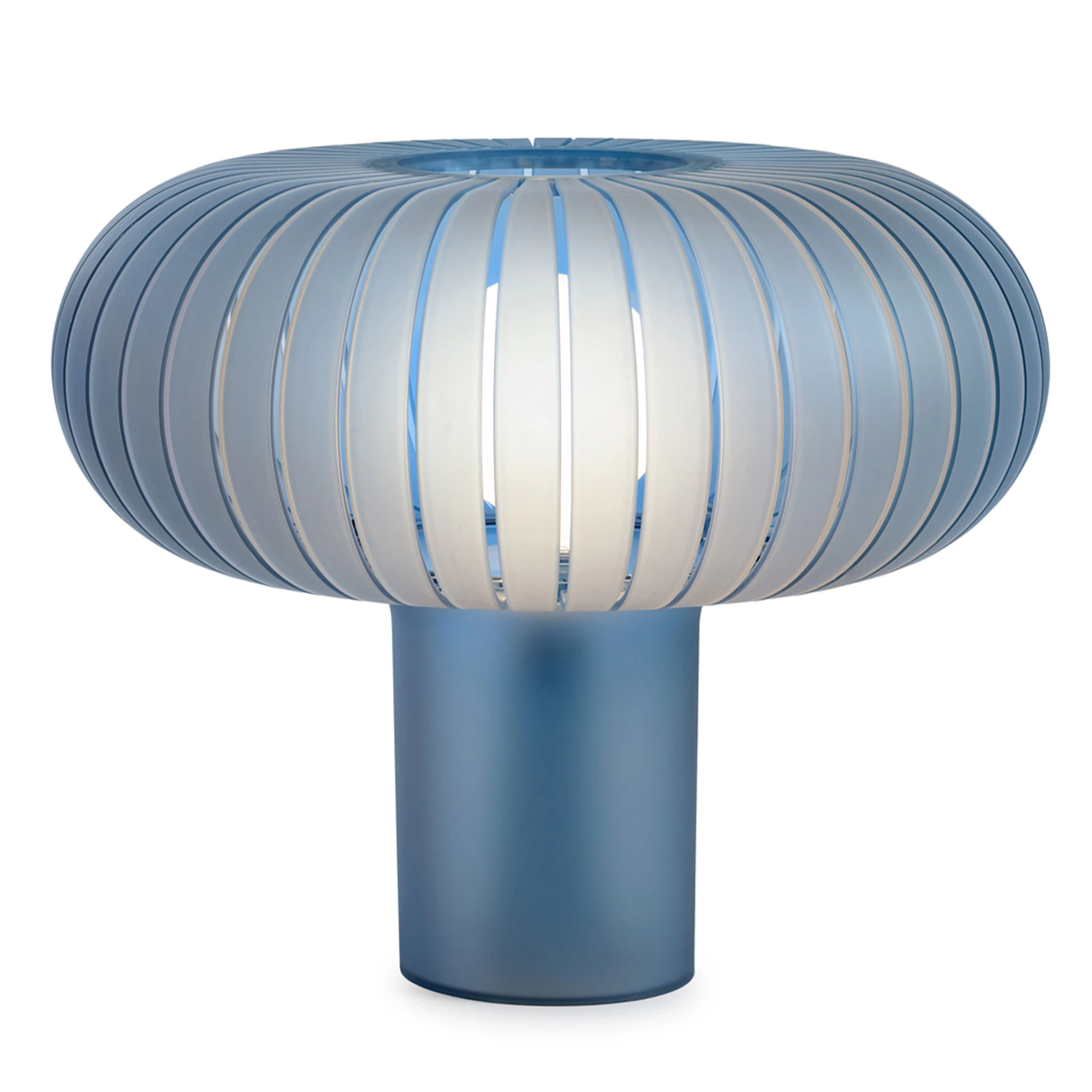Kartell Teresa Frozen Bordslampa - Bordslampor &Aring;tervunnen Pmma Himmelsbl&aring;