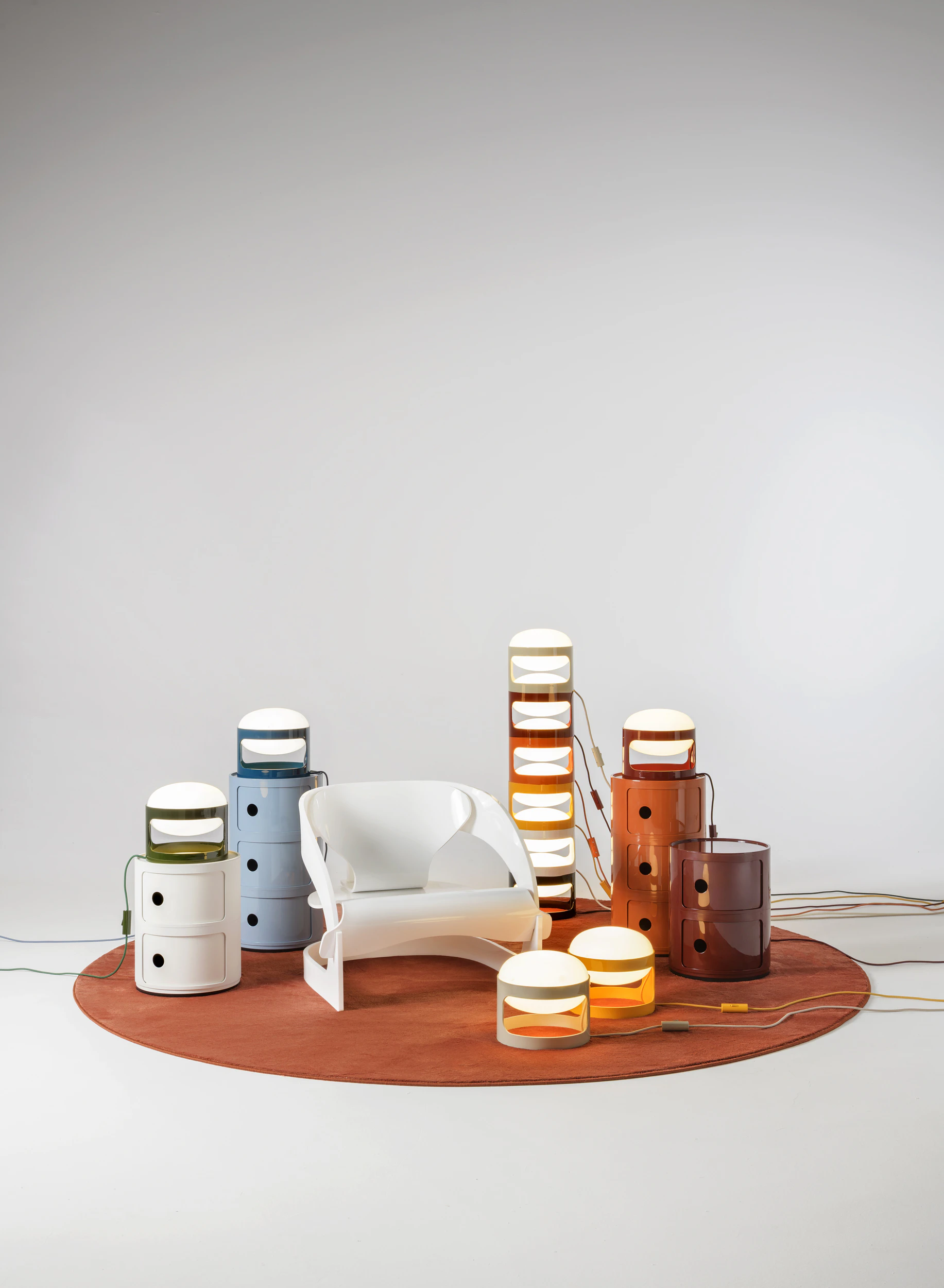 Kartell Kd28 Bordslampa, orange från Kartell, bild 5
