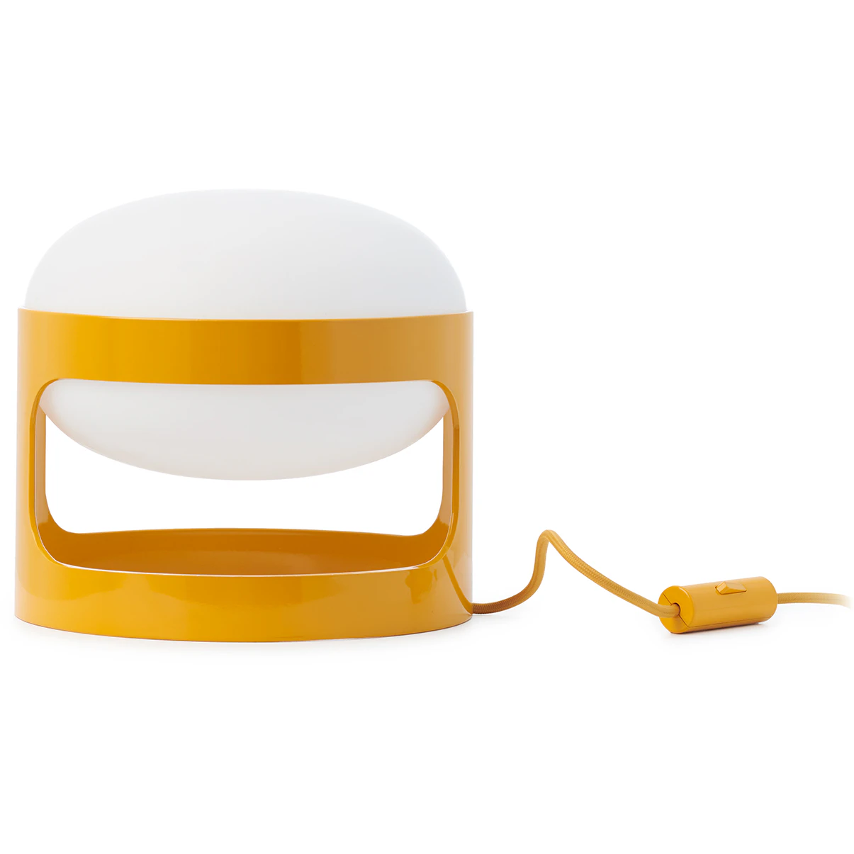 Kartell Kd28 Bordslampa - Bordslampor &Aring;tervunnen Pmma Senapsgul