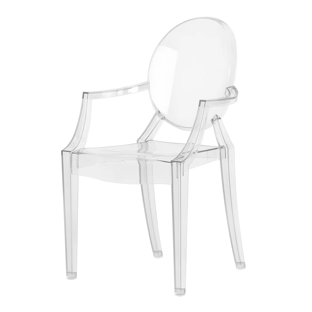 Kartell Lou Lou Ghost Stol Baby - Stolar Polykarbonat Klar