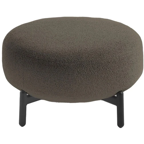 Kartell Lunam Orsetto Sittpuff - Fotpallar Boucl&eacute; Brun