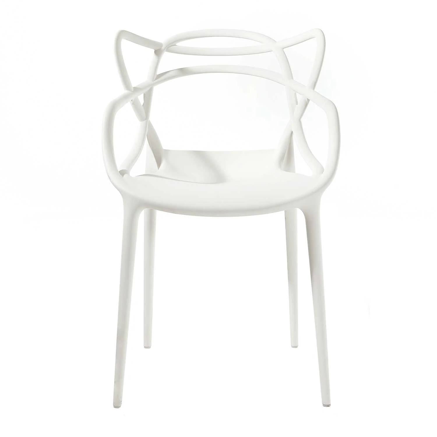 Kartell Masters Stol - Stolar Återvunnen Termoplastisk Teknopolymer Vit