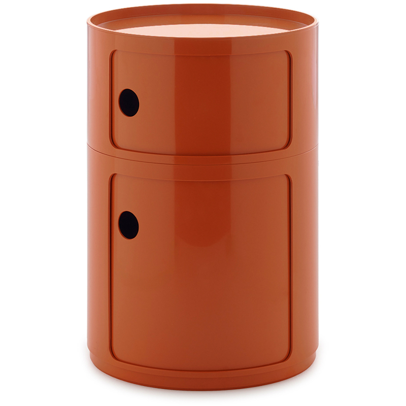 Componibili New Big Förvaring Med 2 Fack, Orange