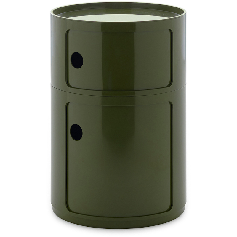 Componibili New Big Förvaring Med 2 Fack, Grön