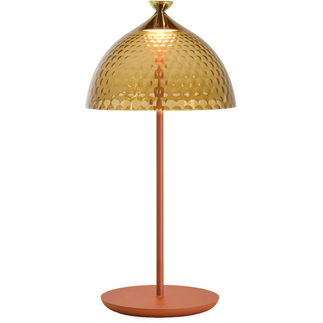 Kartell Pumo Bordslampa / Amber - Bordslampor Aluminium Tegelr&ouml;d