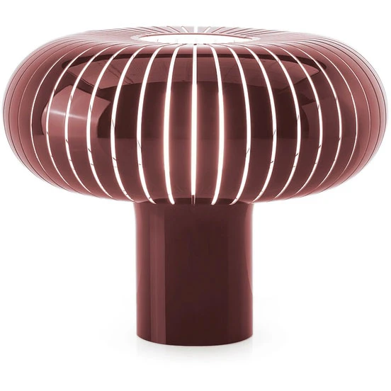 Kartell Teresa Bordslampa - Bordslampor &Aring;tervunnen Pmma Vinr&ouml;d