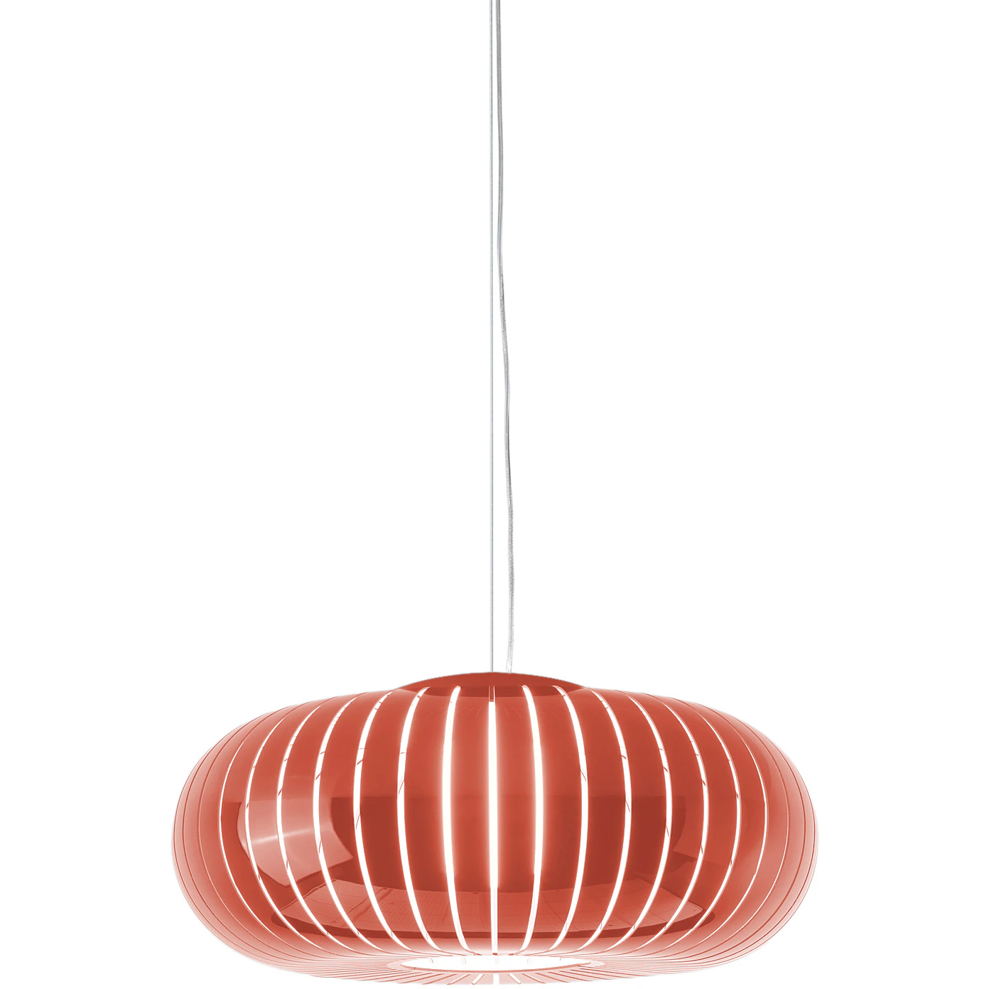 Kartell Teresa Pendel - Pendellampor Återvunnen Pmma Orange