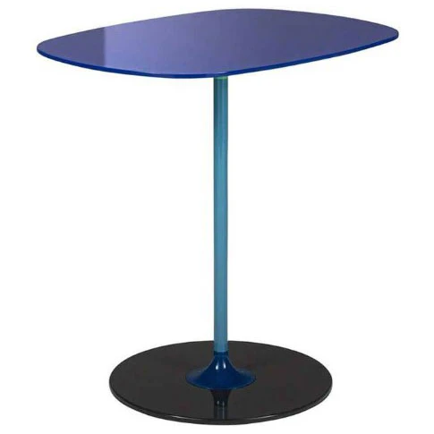 Kartell Thierry Soffbord 33x50 Cm - Soffbord St&aring;l Sea Blue