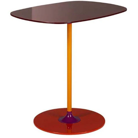 Kartell Thierry Soffbord 33x50 Cm - Soffbord St&aring;l Bordeaux