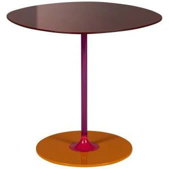 Kartell Thierry Soffbord 50x50 Cm - Soffbord St&aring;l Bordeaux