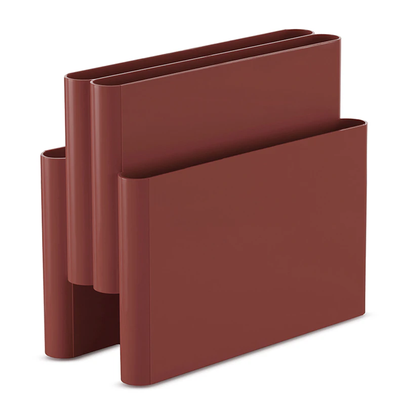 Tidningsställ, Vinröd