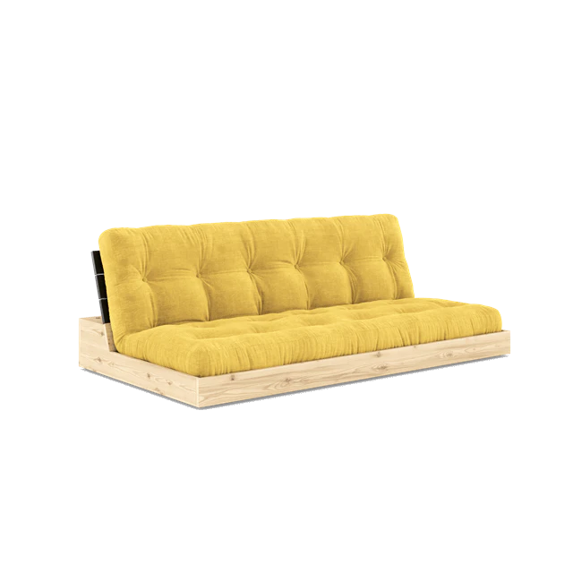 Karup Bas B&auml;ddsoffa Med 5-lagers Madrass Natt/honung - Modulsoffor Polyester Svart