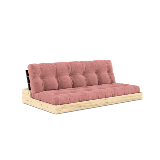 Karup Bas B&auml;ddsoffa Med 5-lagers Madrass Natt/rosa - Modulsoffor Polyester Svart