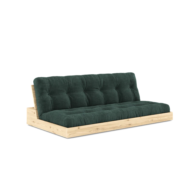 Karup Bas B&auml;ddsoffa Med 5-lagers Madrass Transparent/t&aring;ng - Modulsoffor Polyester Pine
