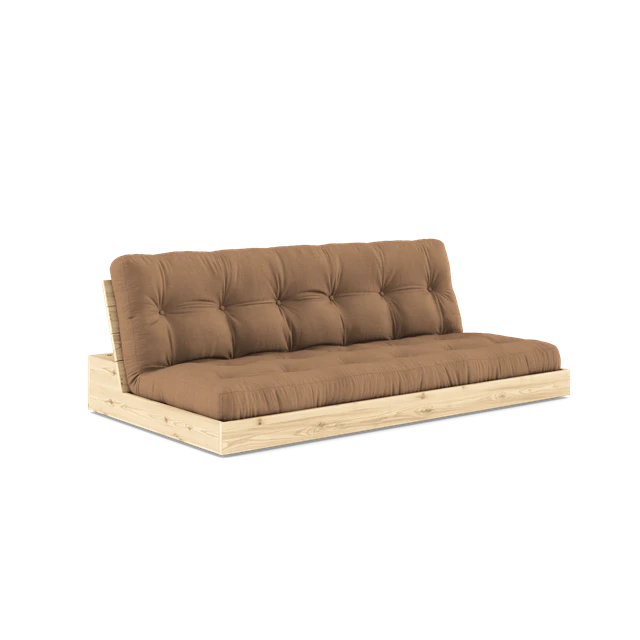 Karup Bas B&auml;ddsoffa Med 5-lagers Madrass Transparent/mocca - Modulsoffor Polyester Pine