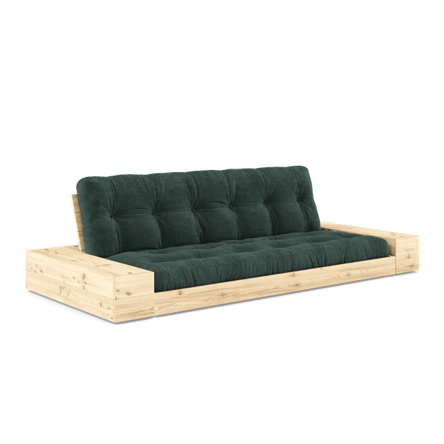 Karup Bas Med Sidobox Och 5-lagers Madrass Transparent/t&aring;ng - Soffor Polyester Ivory