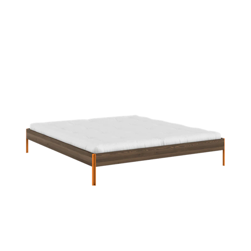 Core Sängram 180x200 Carob Brun/Solo Orange