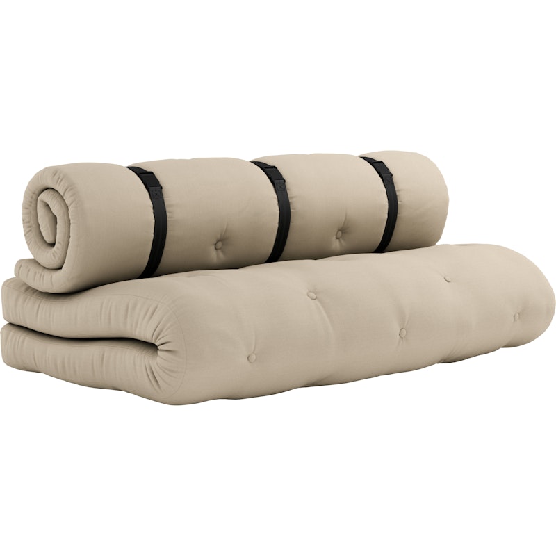 Buckle-Up Soffa Med Bälte Utomhus, Beige / Svart