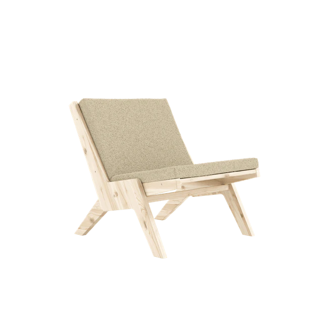 Karup Sway F&aring;t&ouml;lj 620 Pebble Beige/raw - Polyester Pine