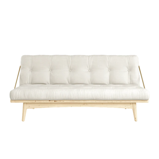 Karup Folk Soffa Med 5-lagers Madrass 701 Natur/raw - Modulsoffor Polyester Natural