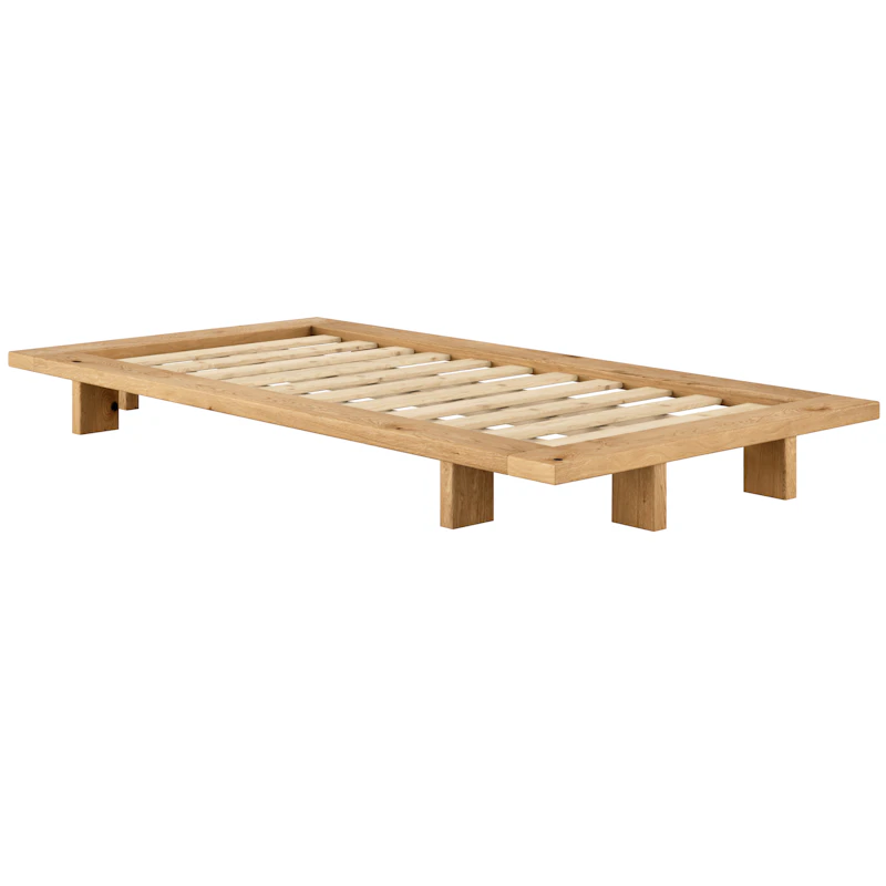 Japan Sängstomme Oljad Ek, 90x200 cm