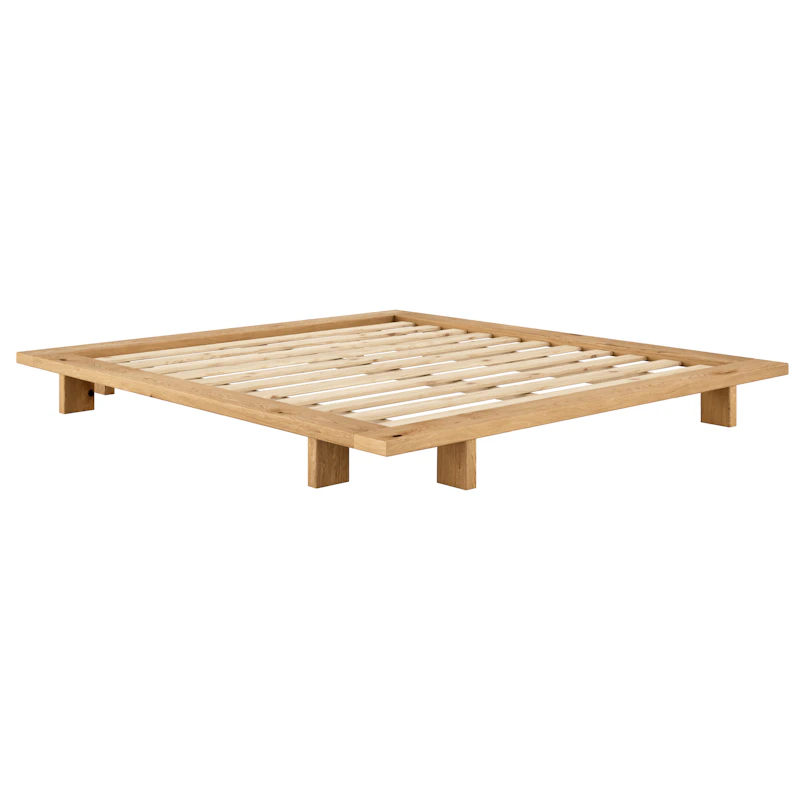 Japan Sängstomme Oljad Ek, 180x200 cm