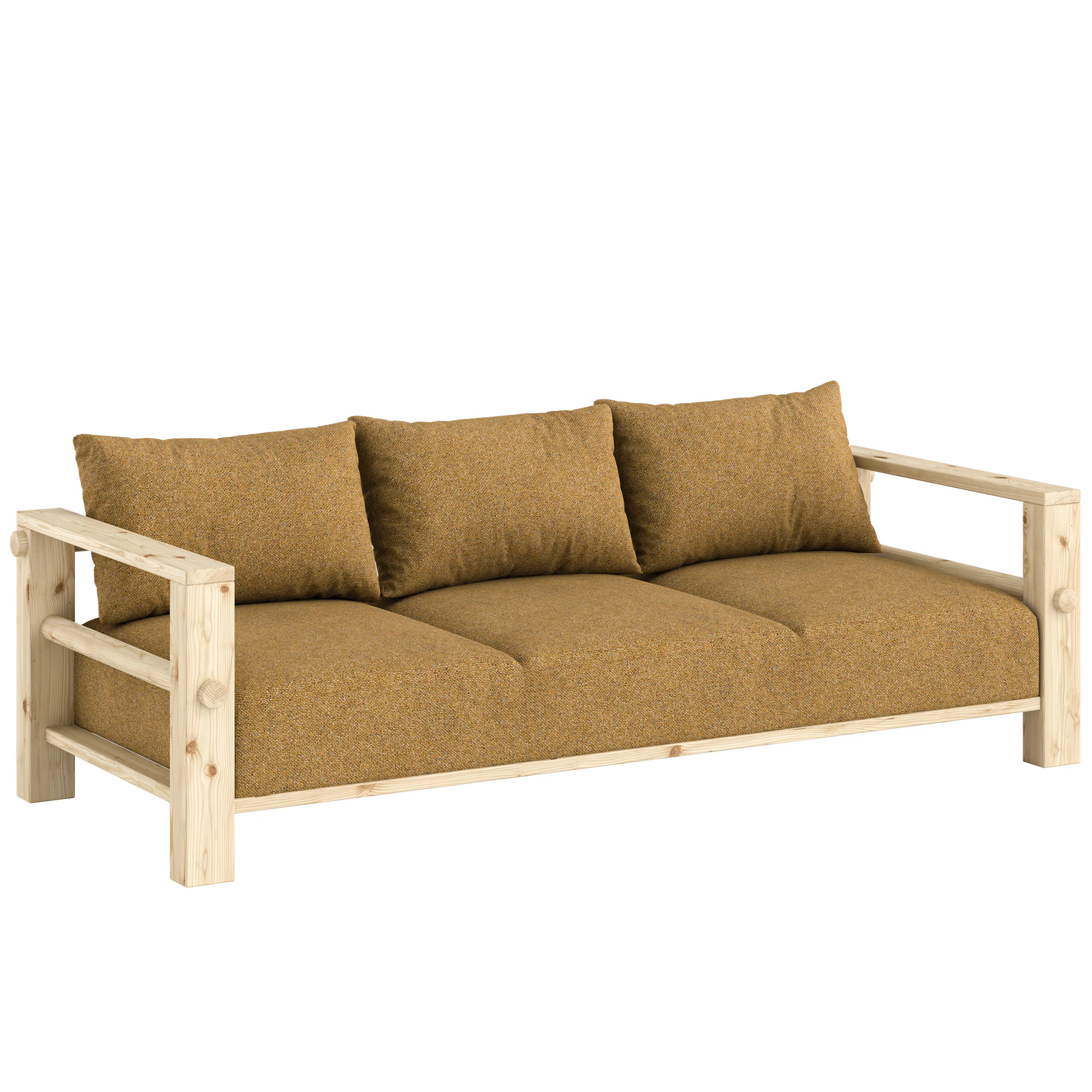 Karup Bare B&auml;ddsoffa / Golden Ochre - B&auml;ddsoffor Polyester Raw