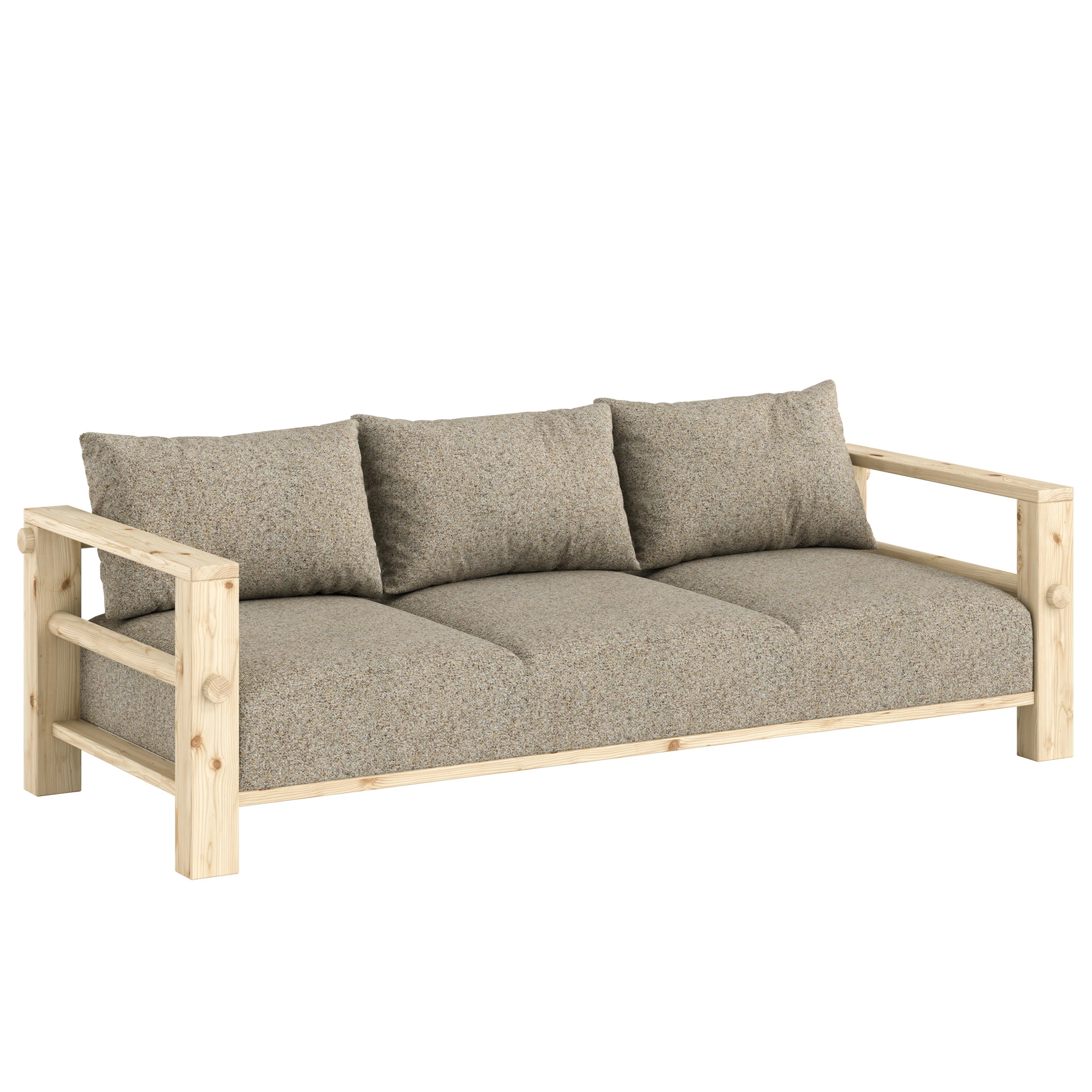 Karup Bare B&auml;ddsoffa / Raw - B&auml;ddsoffor Polyester Warm Sand