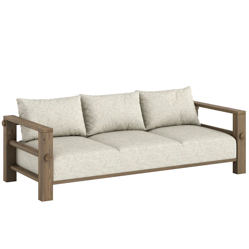 Bare Bäddsoffa, Carob Brown / Soft Chalk