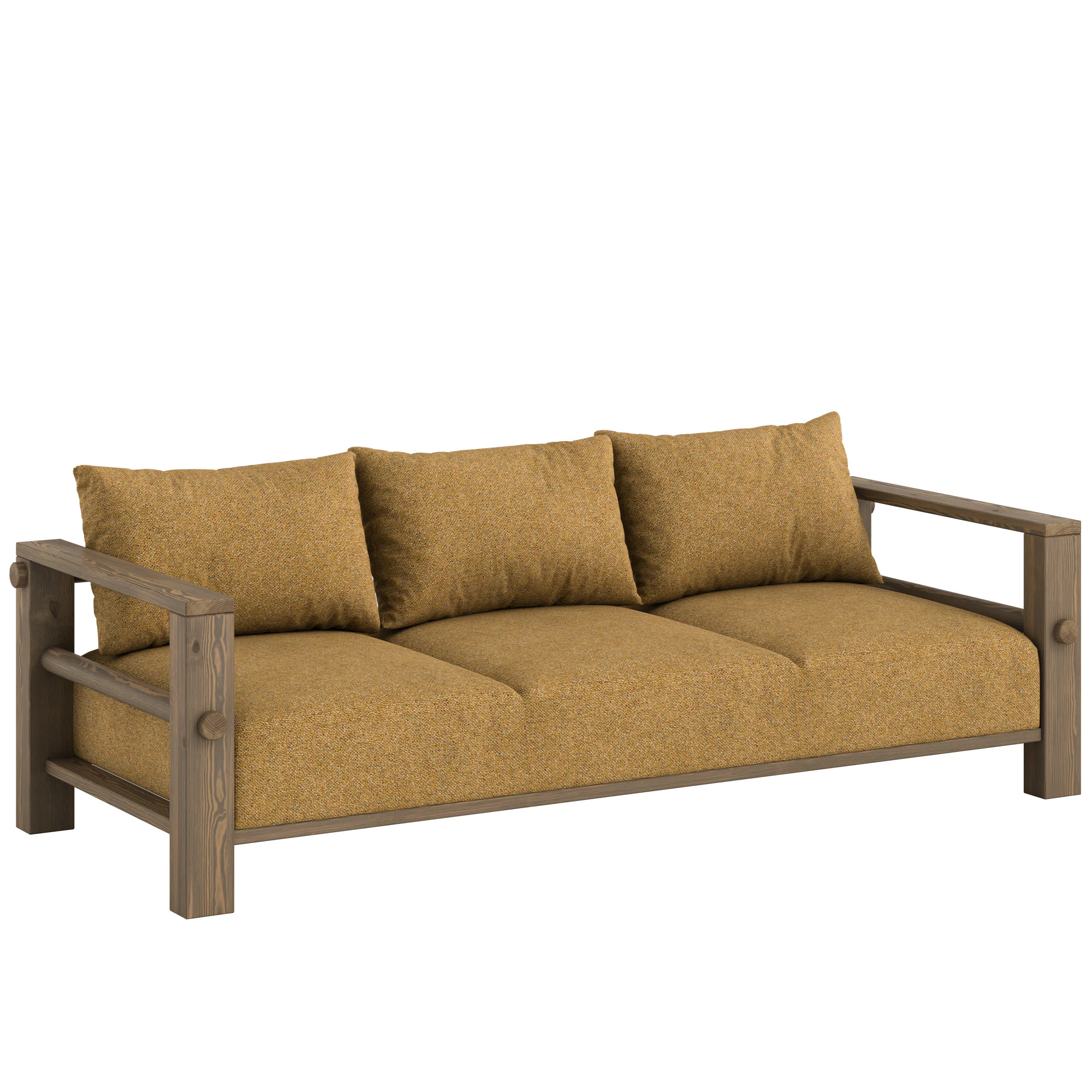 Karup Bare B&auml;ddsoffa / Golden Ochre - B&auml;ddsoffor Polyester Carob Brown