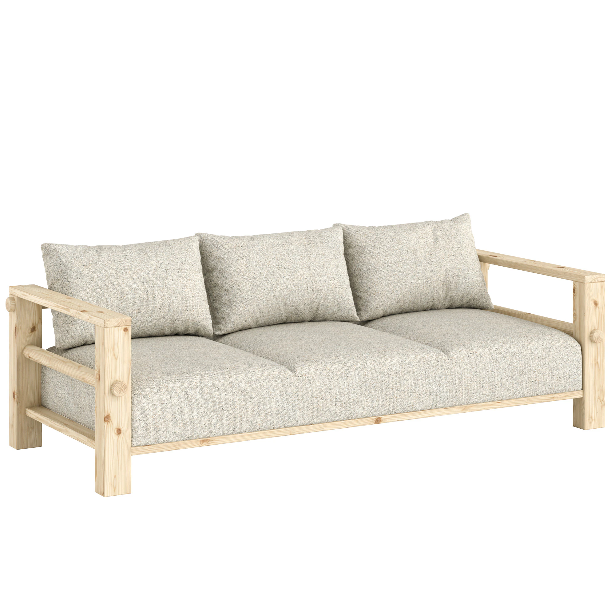Karup Bare B&auml;ddsoffa / Soft Chalk - B&auml;ddsoffor Polyester Raw