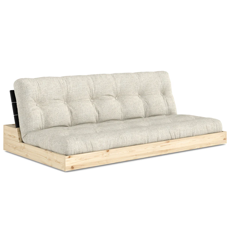 Base Bäddsoffa, Black Night / Soft Chalk