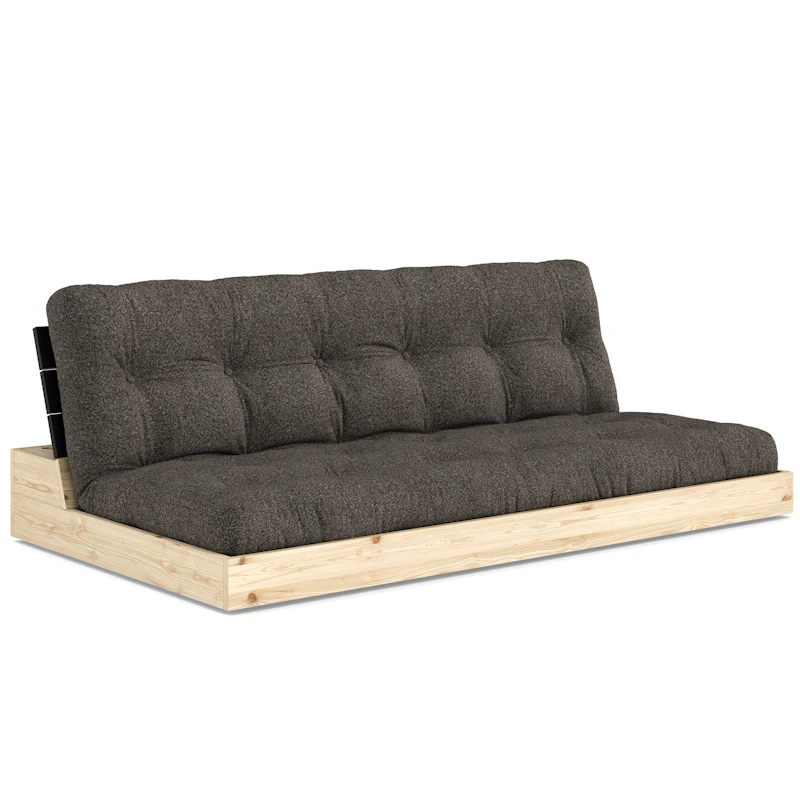 Base Bäddsoffa, Black Night / Mellow Brown